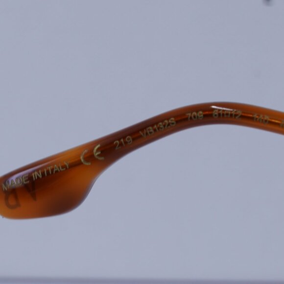 Victoria Beckham VB132S 709 Aviator Sunglasses – Gold/Brown Gradient - Picture 8 of 9